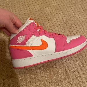 Nike Air Jordan 1 Pink and Orange!